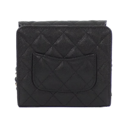 Chanel AP3061 Caviar Skin Chain Clutch