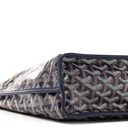 Goyardine Reversible Mini Anjou Navy