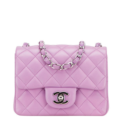 Chanel Coco Mark Matelasse Lambskin Shoulder Bag