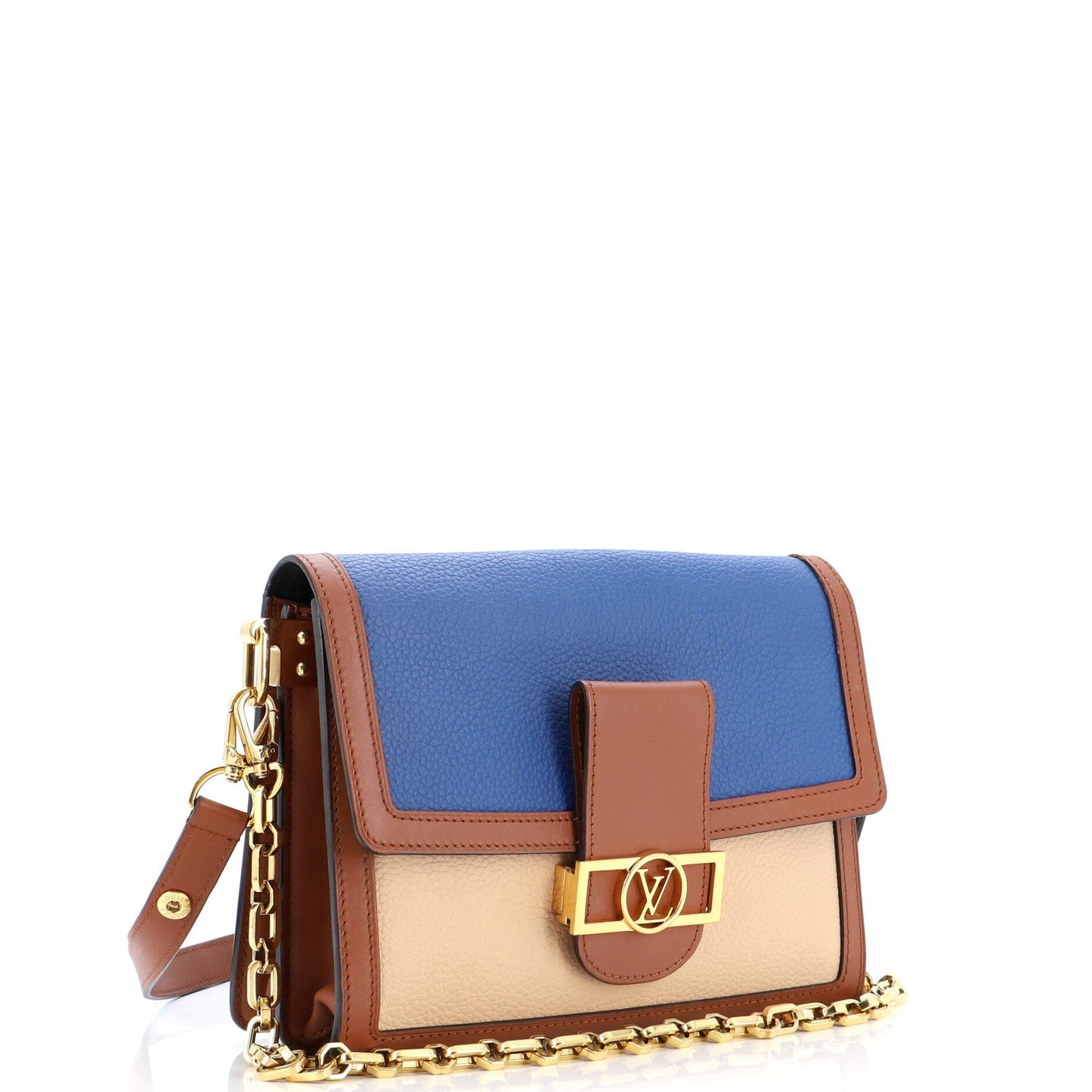 Louis Vuitton Dauphine Shoulder Bag Taurillon Leather MM