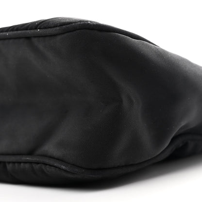 Tessuto Nylon Sport Mini Shoulder Bag Black