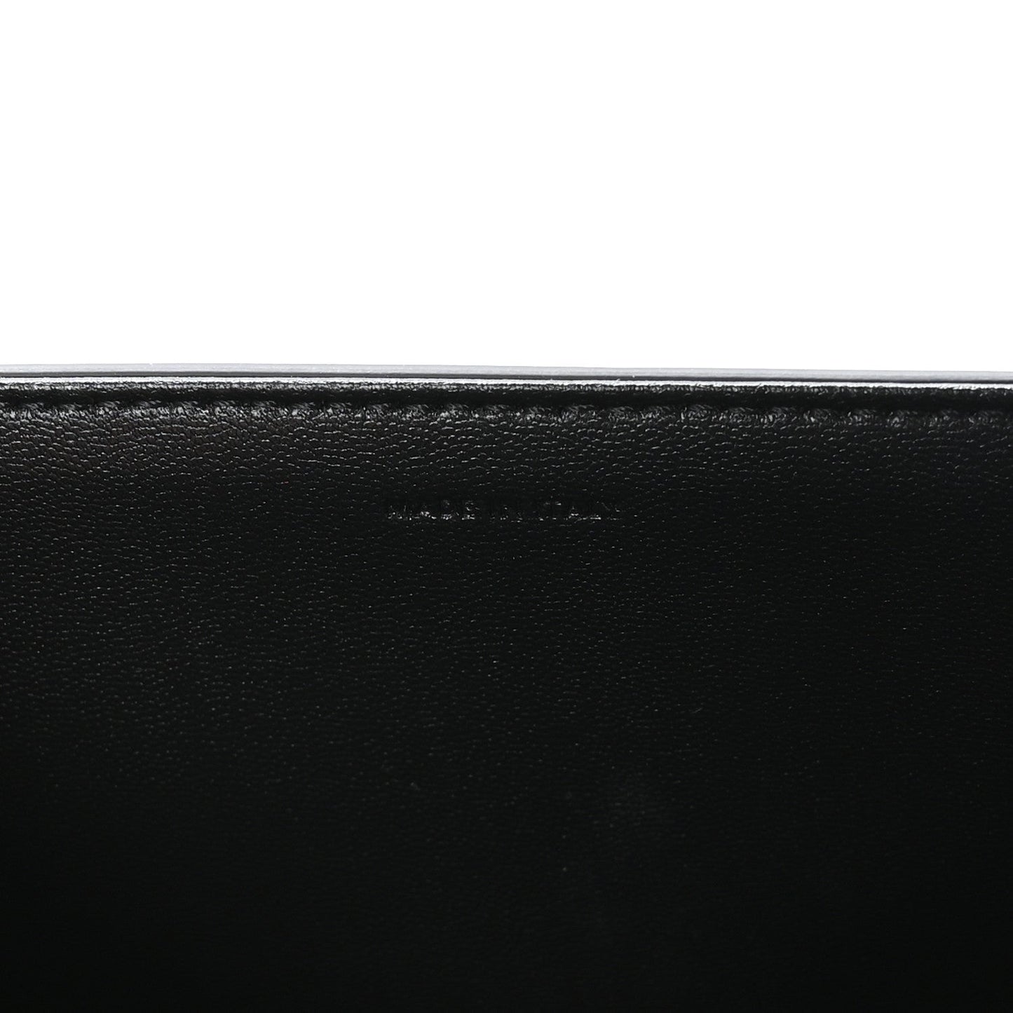 Shiny Calfskin Medium Triomphe Black