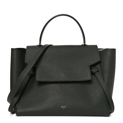 Grained Calfskin Mini Belt Bag Amazone