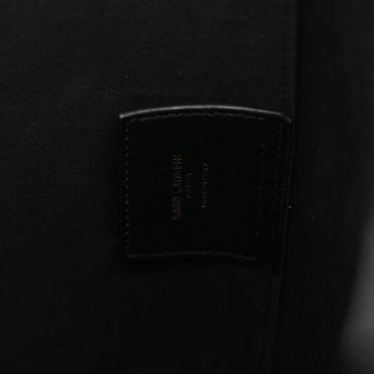 Calfskin Toy Shopping Tote Black