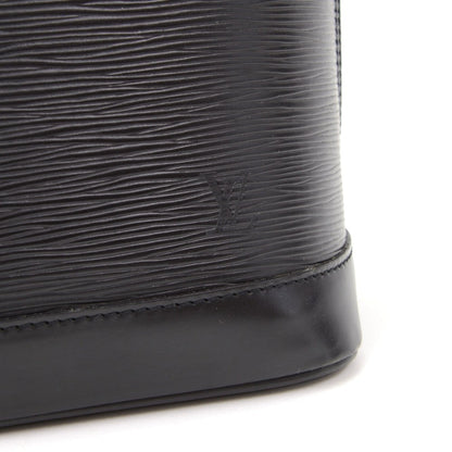 Louis Vuitto Alma PM Black Epi Leather with Shoulder Strap