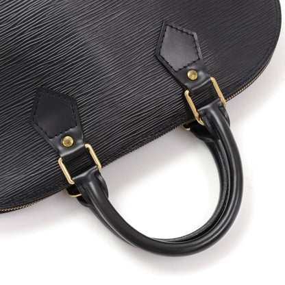 Louis Vuitto Alma PM Black Epi Leather with Shoulder Strap