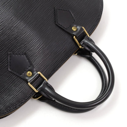 Louis Vuitto Alma PM Black Epi Leather with Shoulder Strap