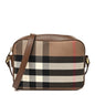 Calfskin House Check Camera Bag Earth