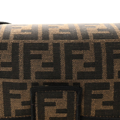 Fabric Jacquard FF 1974 Medium Baguette Tobacco Moro Black