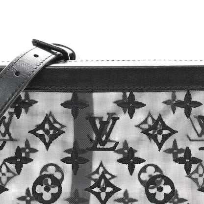 Monogram See Through Soft Trunk Black