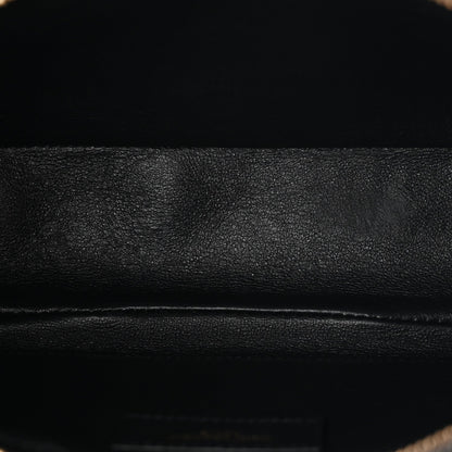 Canvas Monogram All Over Camera Bag Beige