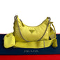 Prada Re-Edition Nylon Saffiano Leather Shoulder Bag