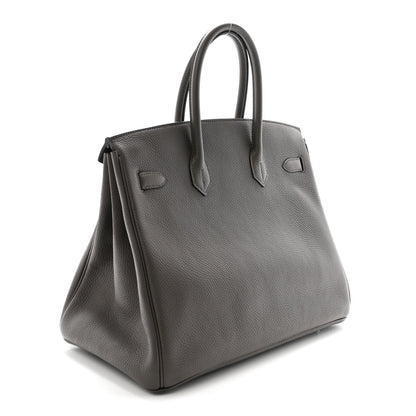 Taurillon Clemence Birkin 35 Etain