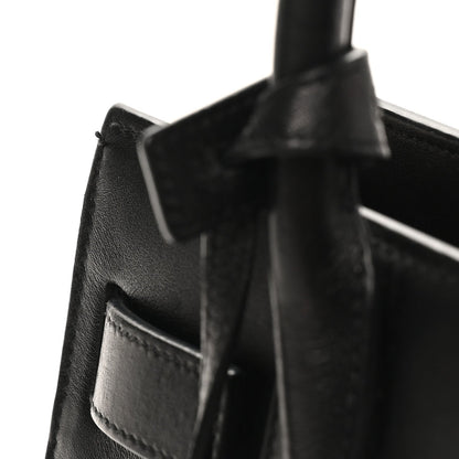 Calfskin Nano Sac De Jour Black
