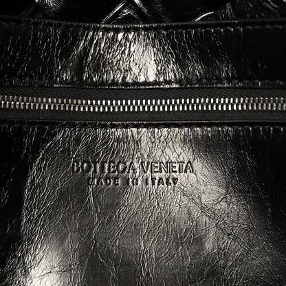 Calfskin Intreccio Kalimero Messenger Black