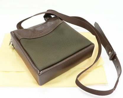 Louis Vuitton Taiga Leather Nylon Shoulder Bag