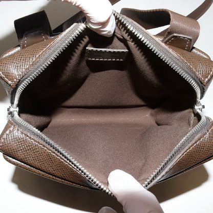 Louis Vuitton Taiga Leather Nylon Shoulder Bag