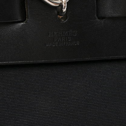 Military Toile Vache Hunter Herbag Messenger 39 Black