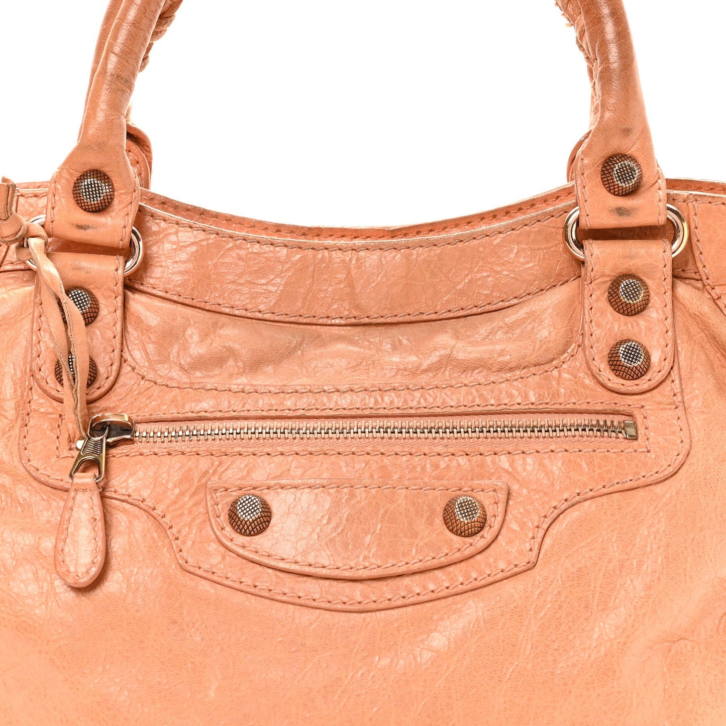 Agneau Giant 12 Rose Gold Hardware Velo Rose Blush