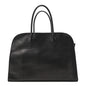Polished Saddle Calfskin Soft Margaux 15 Black