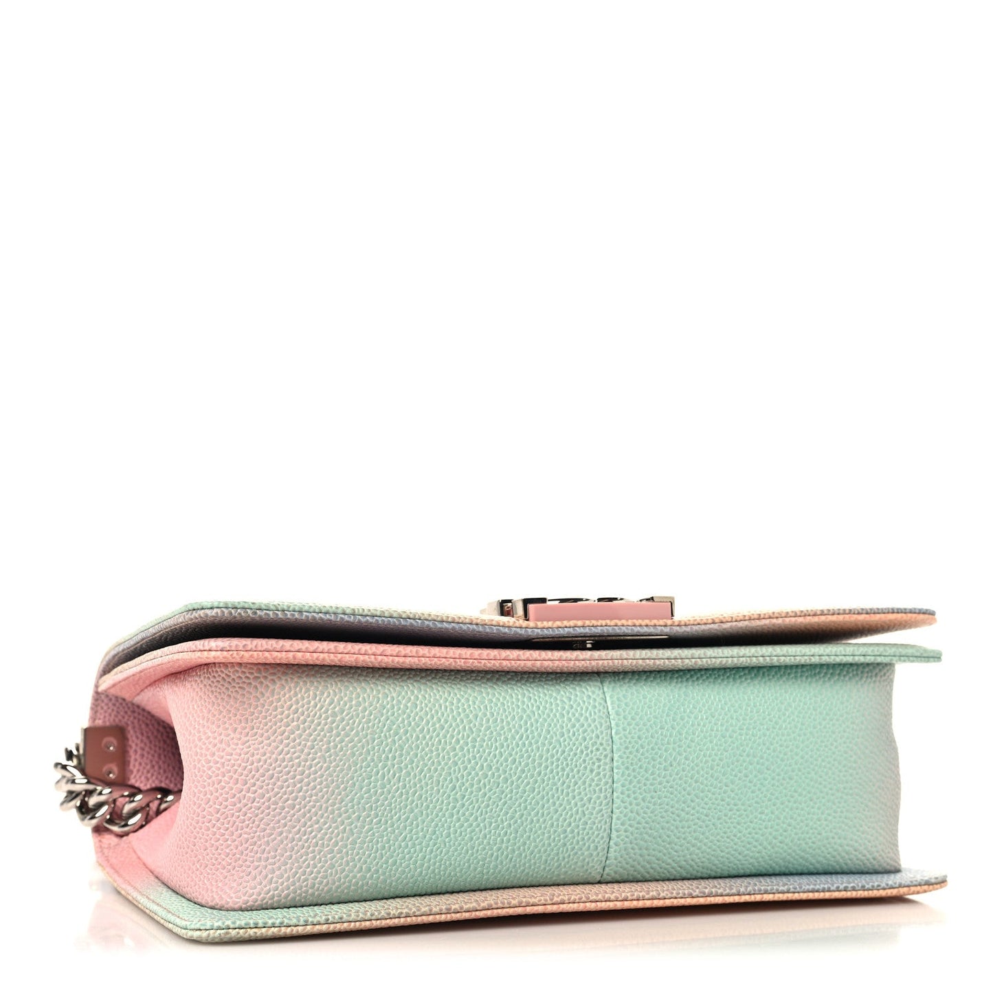 Caviar Quilted Medium Cuba Rainbow Boy Flap Multicolor