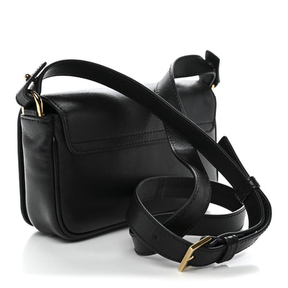 Lambskin Tag Mini Bag Black