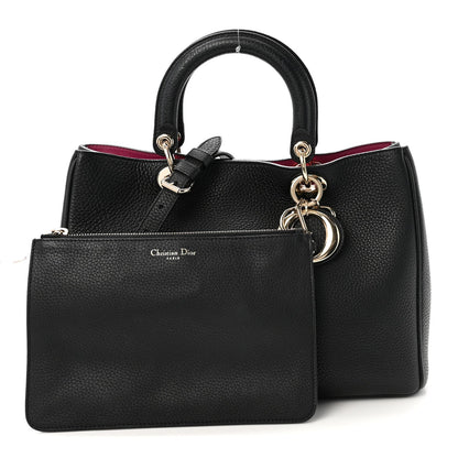 Bullcalf Medium Diorissimo Tote Black Rose Indien