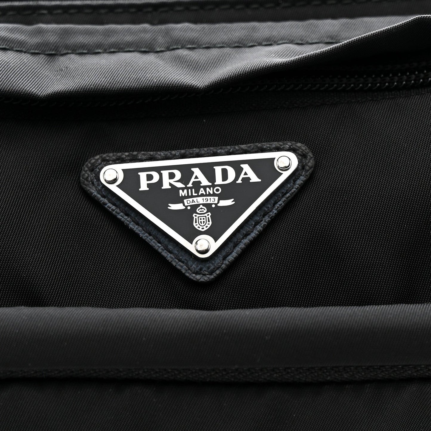 Re-Nylon Tessuto Marsupio Belt Bag Black