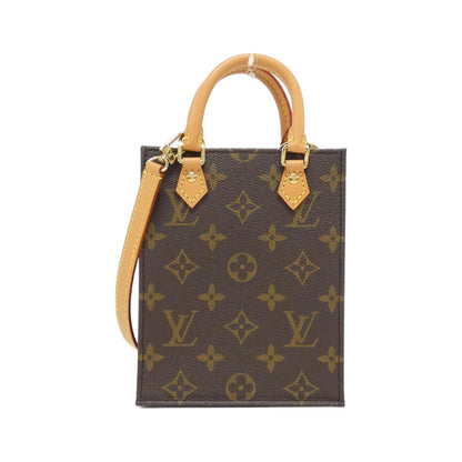 Louis Vuitton Petit Sac Plat Monogram Shoulder Bag