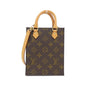 Louis Vuitton Petit Sac Plat Monogram Shoulder Bag