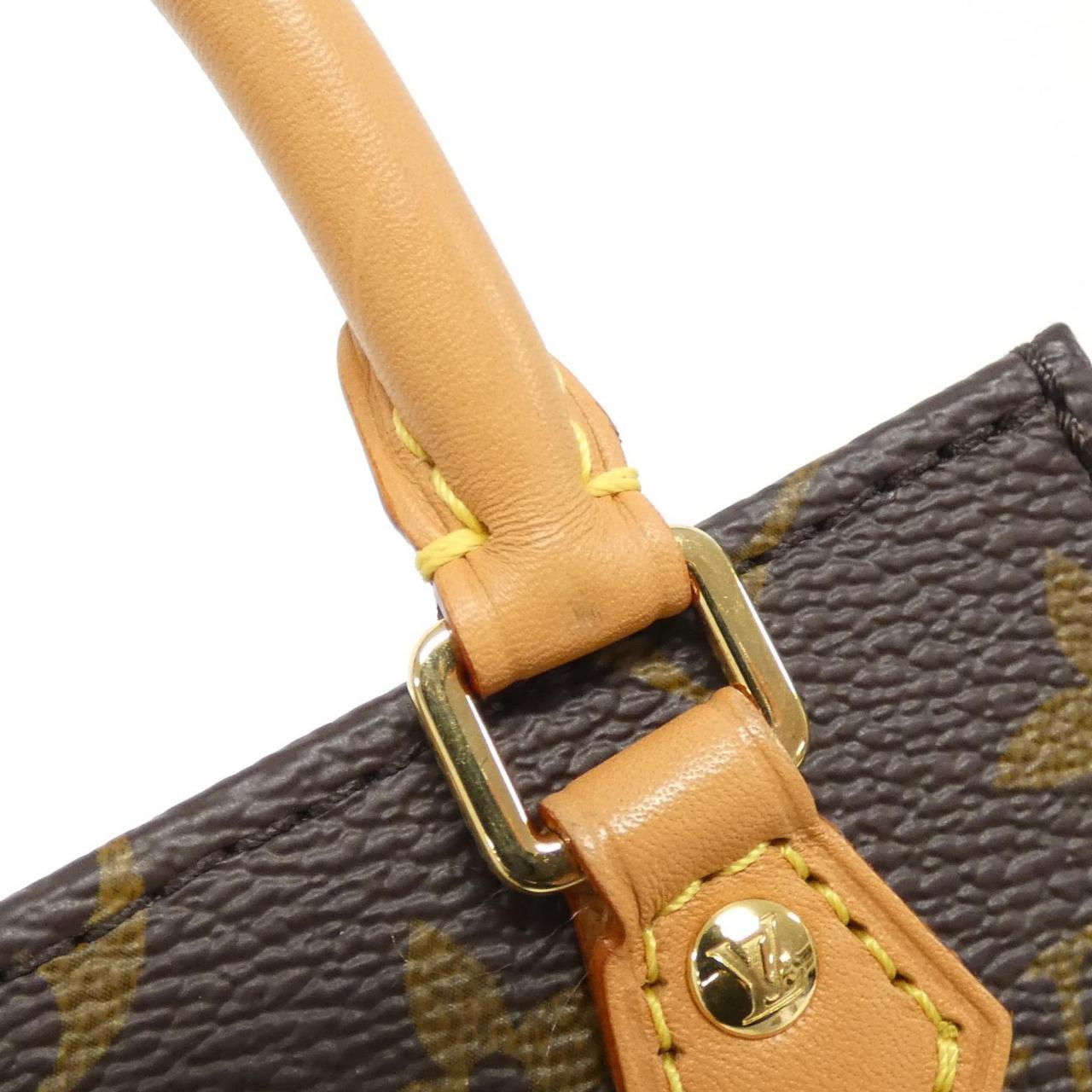 Louis Vuitton Petit Sac Plat Monogram Shoulder Bag