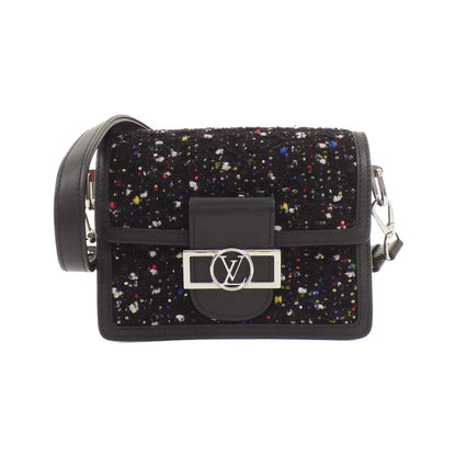 Louis Vuitton Dauphine MINI Tweed+Spangles Shoulder Bag