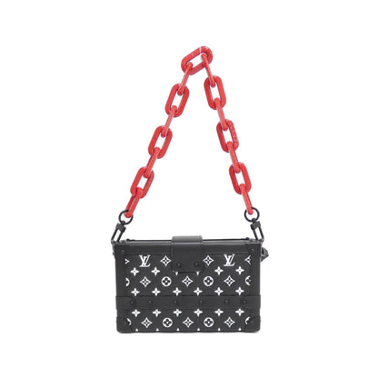 Louis Vuitton Petite Malle Monogram Lamb Shoulder Bag