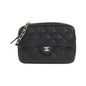 Chanel Timeless Classic Line Caviar Skin Chain Clutch