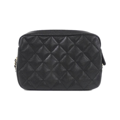 Chanel Timeless Classic Line Caviar Skin Chain Clutch