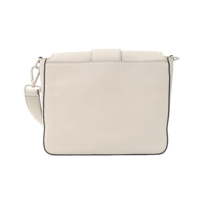Fendi Baguette Messenger Leather Shoulder Bag