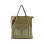 Chanel Canvas Tweed Shoulder Bag