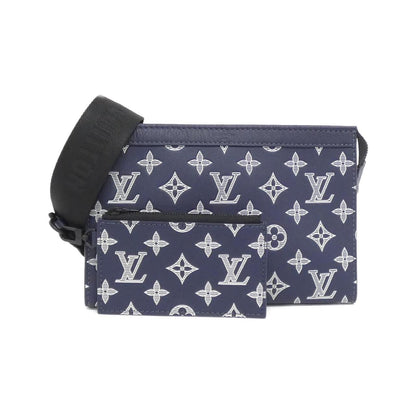 Louis Vuitton Monogram Shadow Gaston Wearable Wallet Calf Shoulder Bag