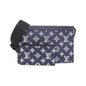 Louis Vuitton Monogram Shadow Gaston Wearable Wallet Calf Shoulder Bag