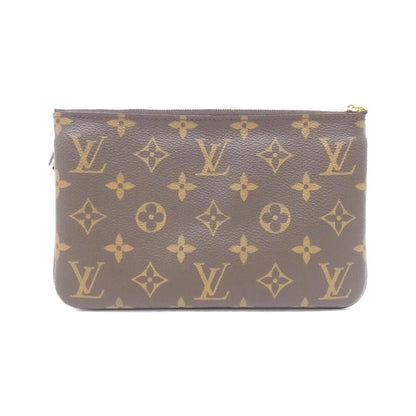 Louis Vuitton Pochette Double Zip Monogram Shoulder Bag