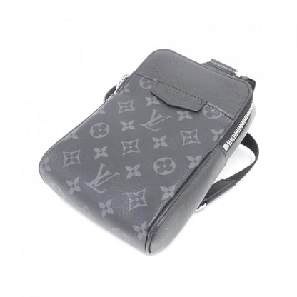 Louis Vuitton Taiga Lama Outdoor Sling Bag Coated Canvas Shoulder Bag