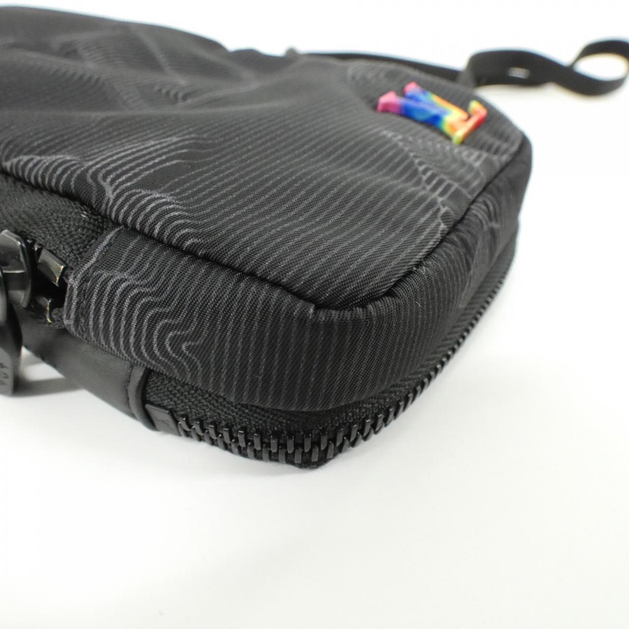 Louis Vuitton 2054 Double Phone Pouch Nylon Shoulder Bag