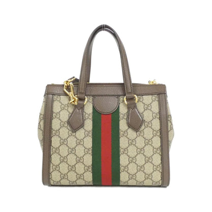 Gucci Ophidia GG Supreme Canvas Leather Shoulder Bag