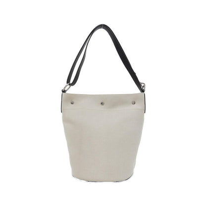 Saint Laurent 669299 FAAAZ Canvas Leather Shoulder Bag