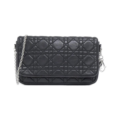 Christian Dior S435PPCAL Leather Shoulder Bag