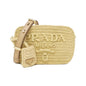 Prada 1BH196 RAFIA Shoulder Bag