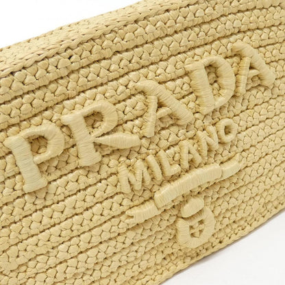 Prada 1BH196 RAFIA Shoulder Bag
