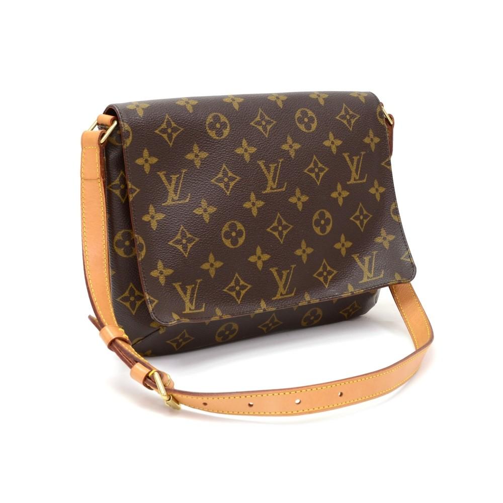 Louis Vuitto Musette Tango Monogram Canvas Shoulder Bag