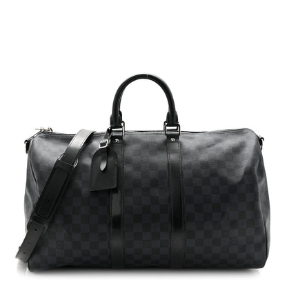 Damier Cobalt Keepall Bandouliere 45