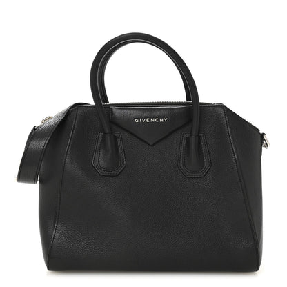 Sugar Goatskin Small Antigona Black